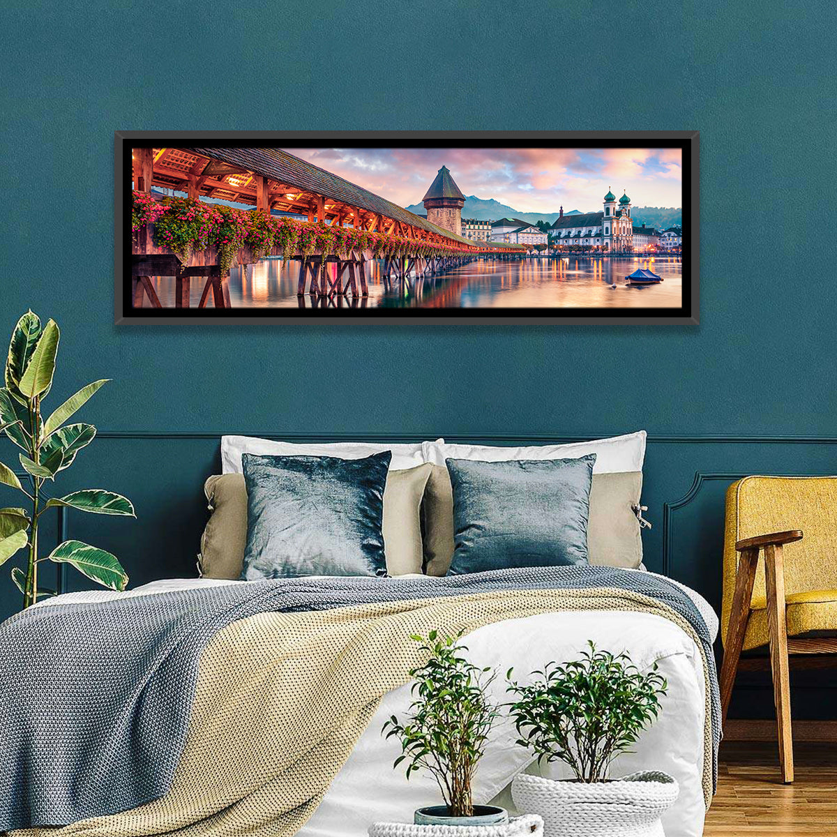 Chapel Bridge, Lucerne Wall Art