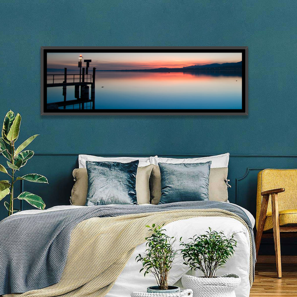 Lake Geneva Sunrise Pier Wall Art