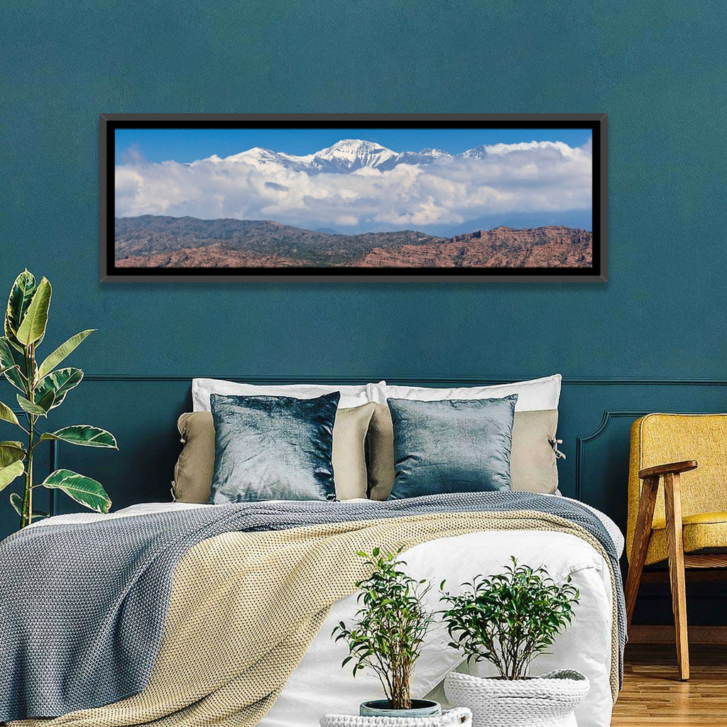 El Plata Snowcapped Peaks Above Cloud Deck Wall Art