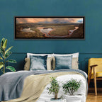 Soap Lake Storm Rainbow Wall Art