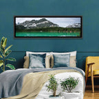 Lake Ohara Turquoise Reflection Wall Art