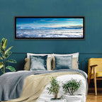 Kleifarvatn Winter Horizon Wall Art