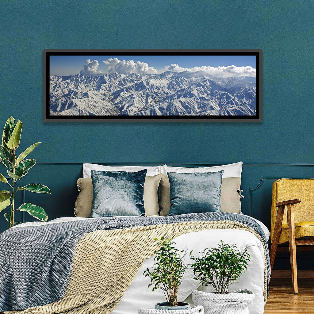 Snow-capped Afghan Mountains Wall Art