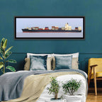 Container Ship on the Ocean Wall Art