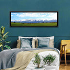 Storm Clouds Over Iowa Fields Wall Art