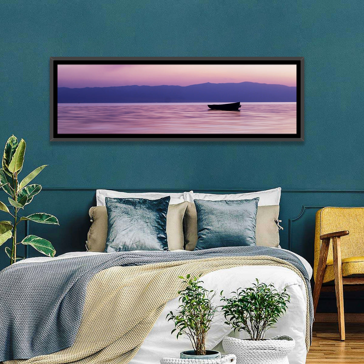 Lake Ohrid Sunset Wall Art