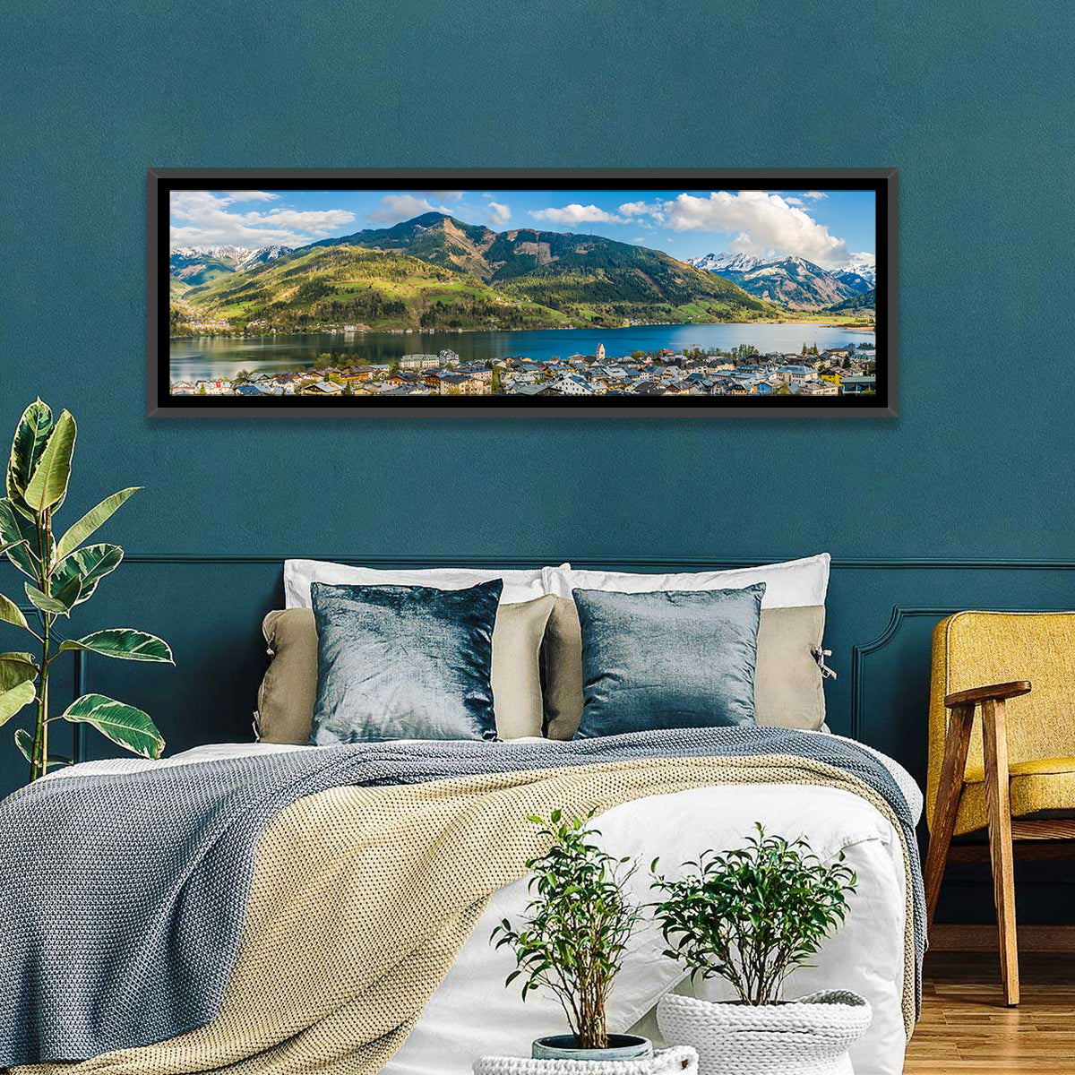 Zell Am See Lake View Wall Art