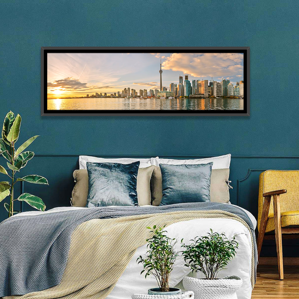 Toronto Golden Hour Skyline Wall Art