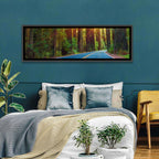 Sunlit Redwood Highway Wall Art