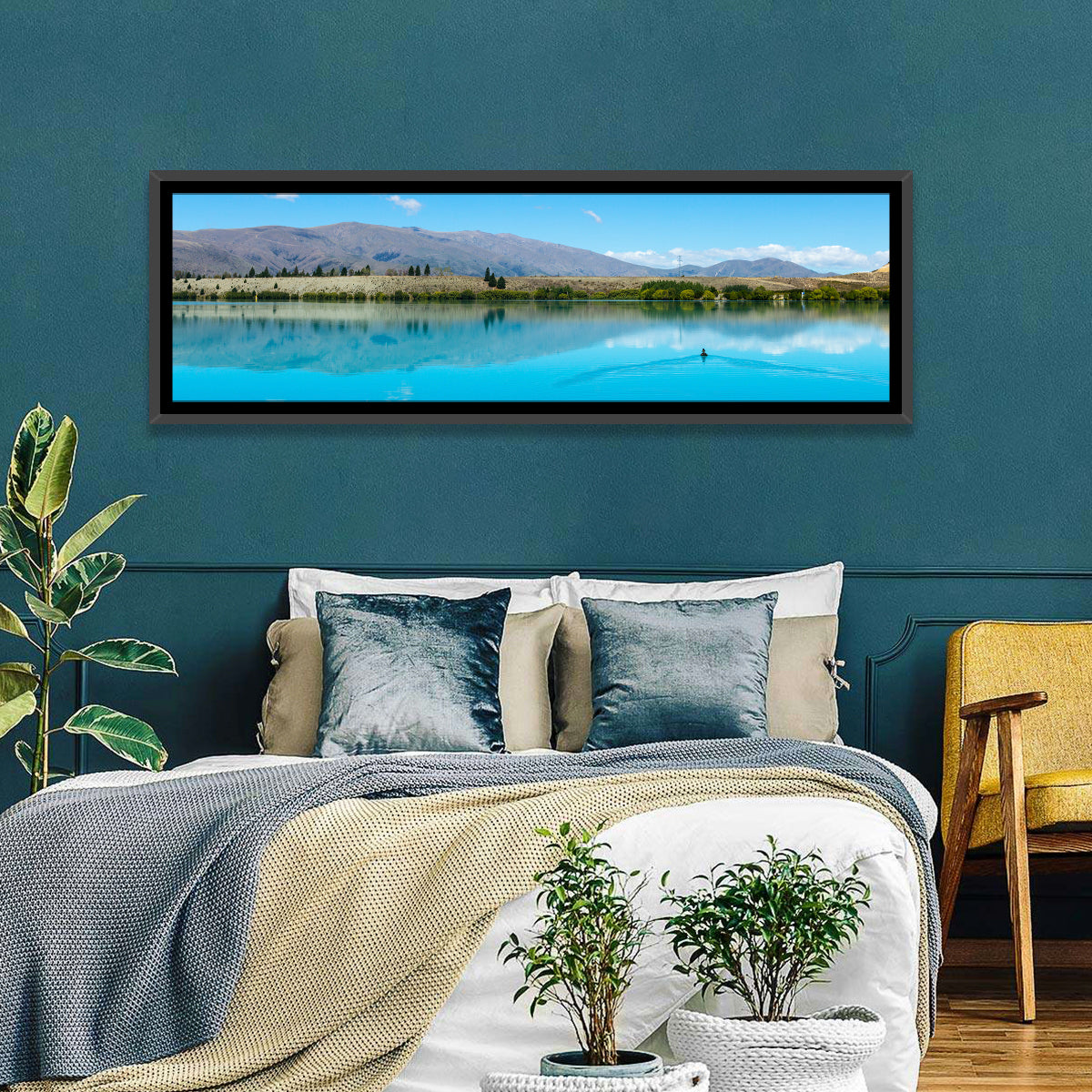 Lake Ruataniwha Reflection Wall Art