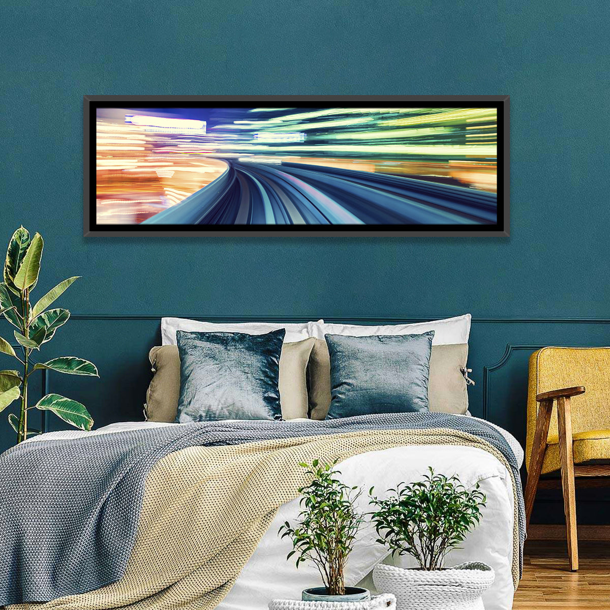 High Speed Track Wall Art