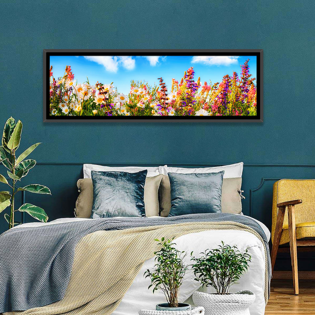 Spring Meadow Wildflowers Wall Art