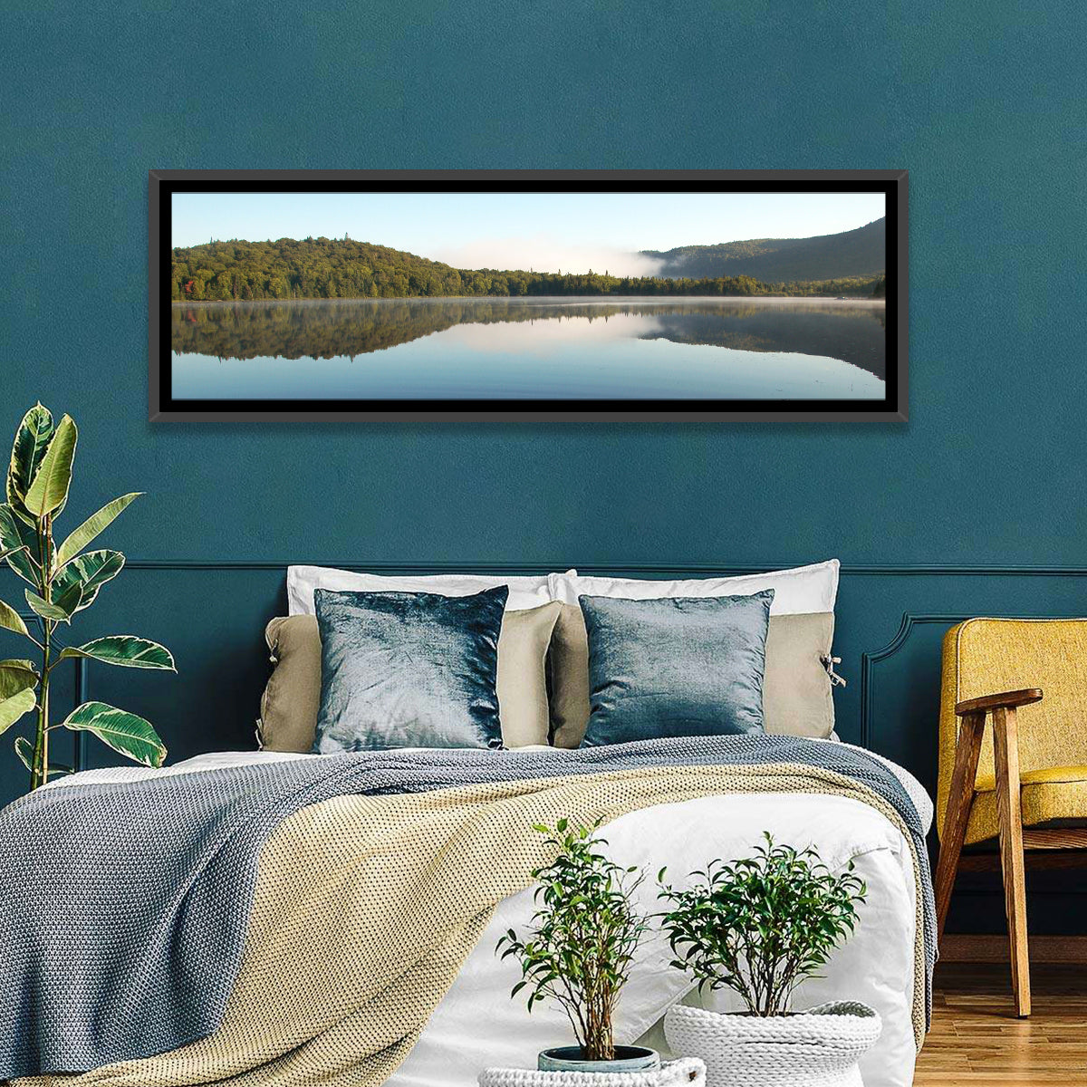 Lake Monroe Morning Reflection Wall Art
