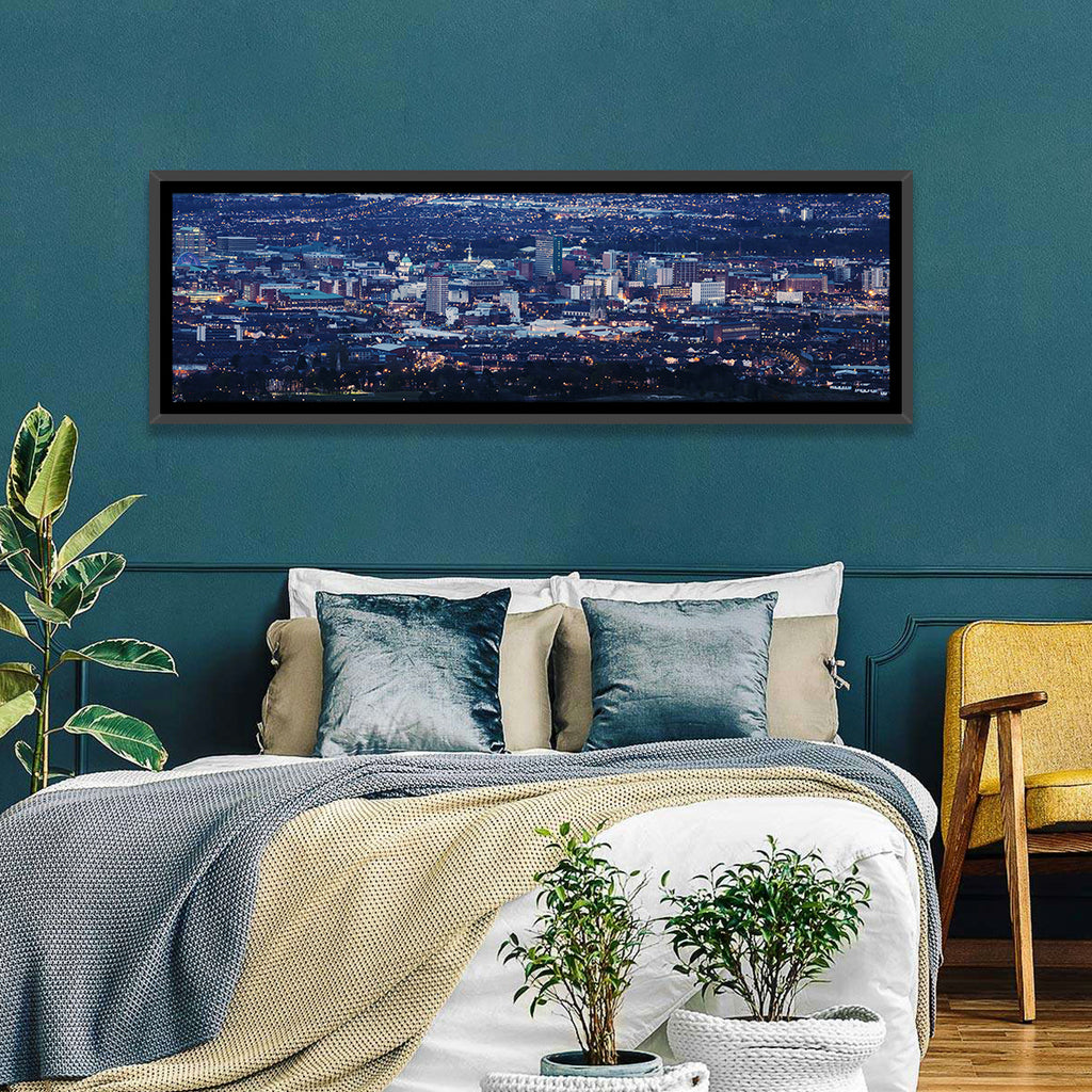 Belfast Blue Hour Skyline Wall Art