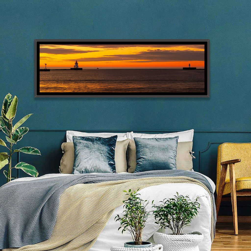 Lake Erie Twin Beacons Wall Art