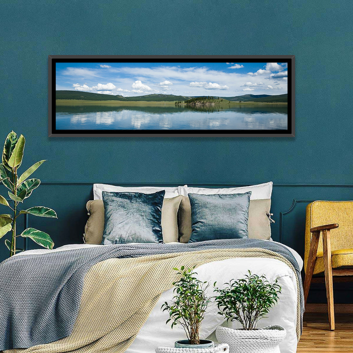 Lake Khovsgol Reflection Wall Art