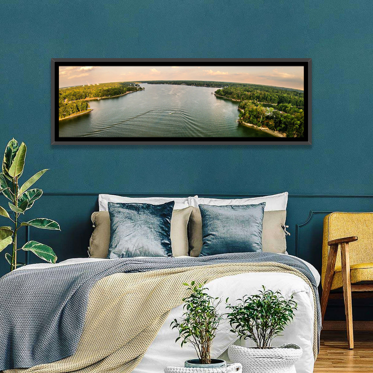 Lake Wylie Golden Hour Wall Art