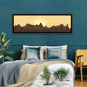 Mountains Abstract Wall Art