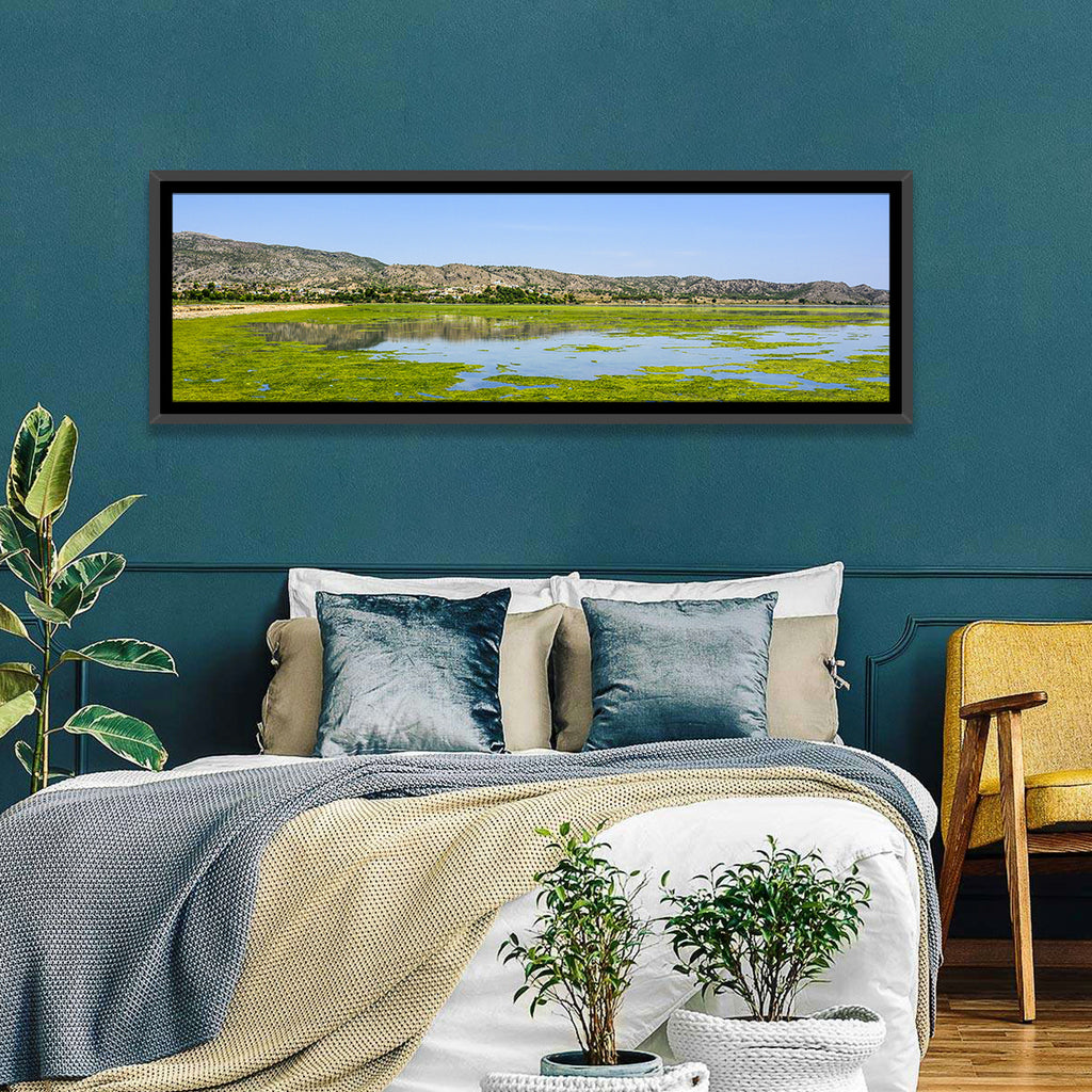 Uchali Lake Algae Reflection Wall Art
