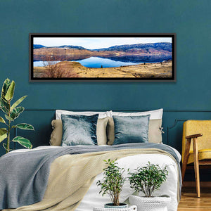 Kamloops Lake in Winter Wall Art