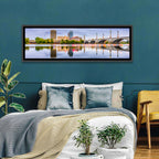 Springfield Memorial Bridge Skyline Wall Art