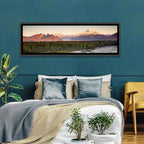 Denali Sunrise Over Boreal Forest Wall Art