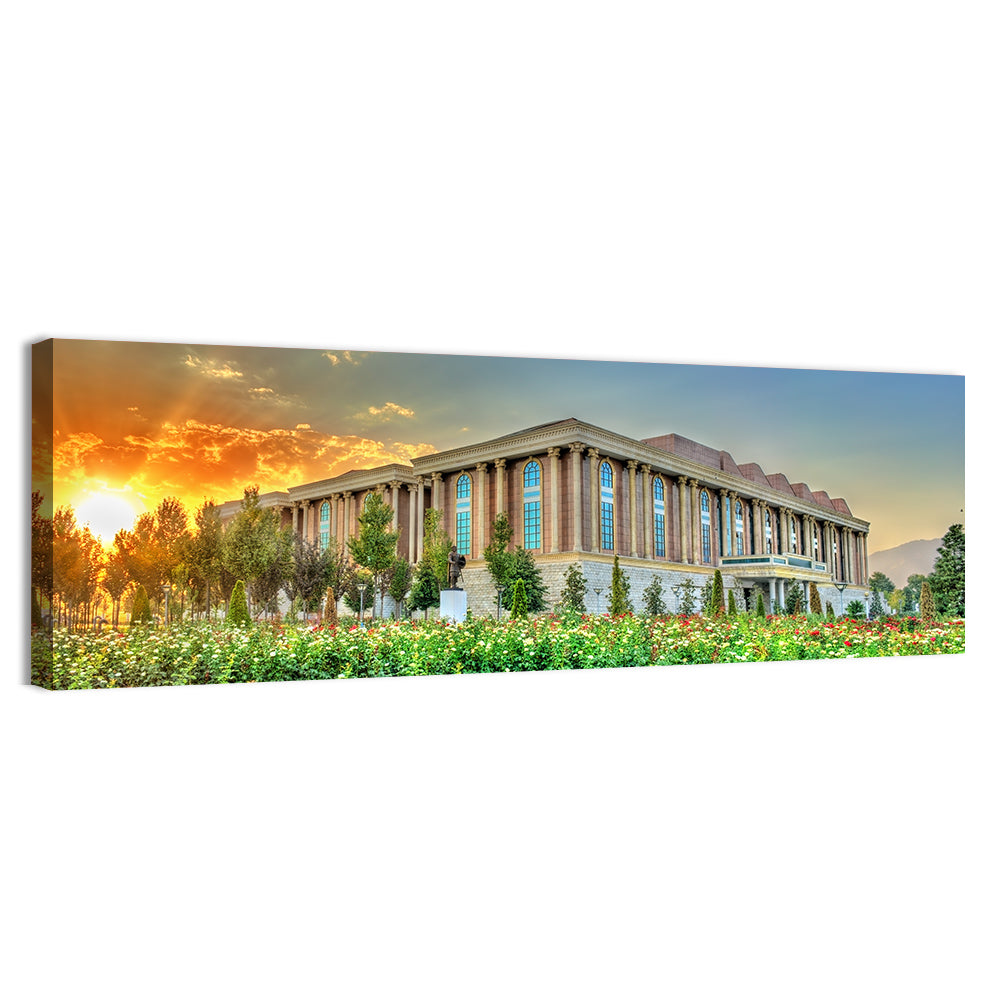 National Museum of Tajikistan, Dushanbe Wall Art, canvas print, panoramic