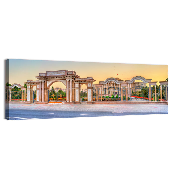 Palace of Nations, Dushanbe Wall Art as a canvas print