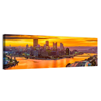 Pittsburgh Skyline Wall Art