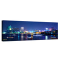 Pattaya Bay Night Skyline Wall Art