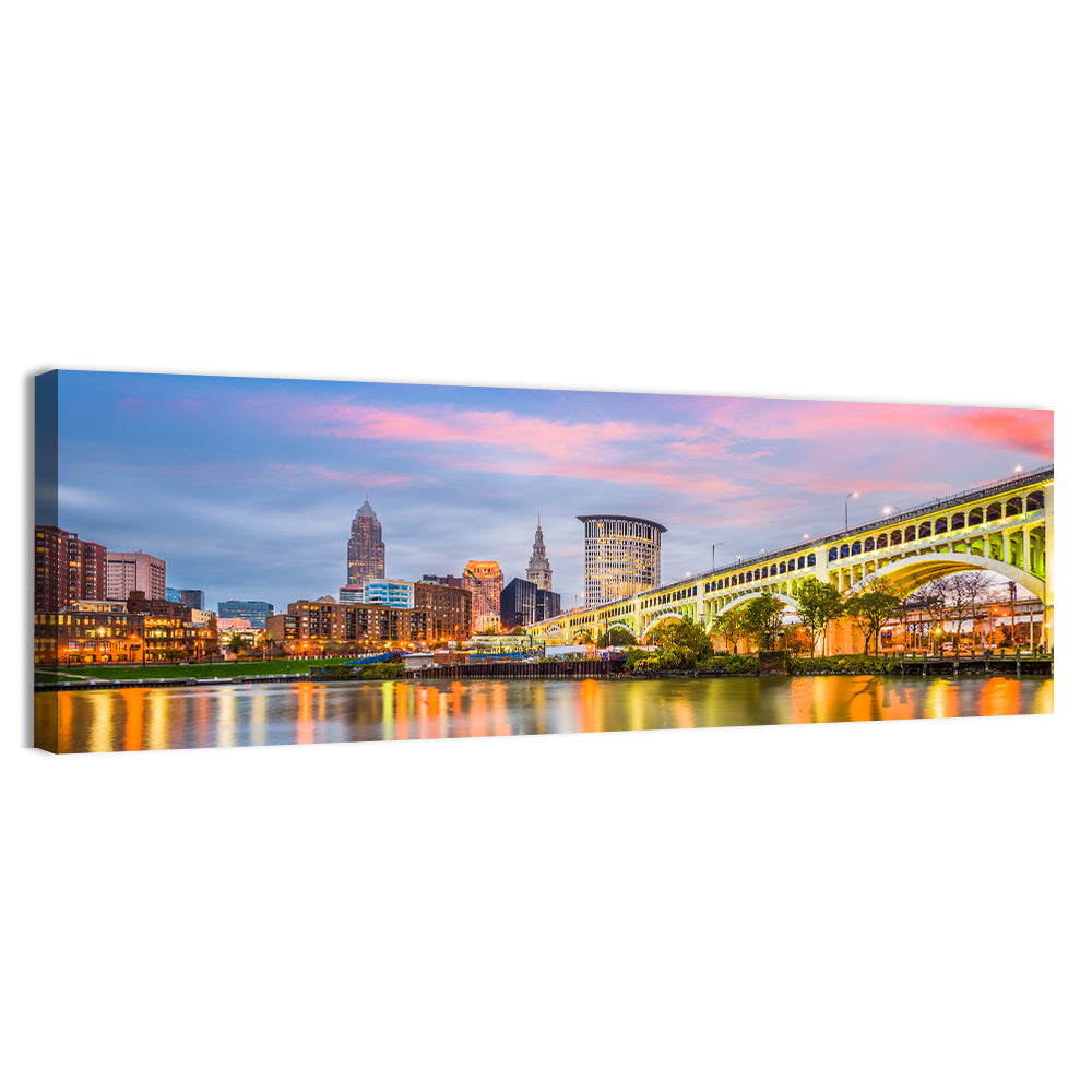 Cleveland Downtown Wall Art