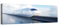 Futuristic Monorail Perspective Wall Art