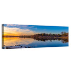 Zorinsky Lake Golden Hour Wall Art