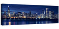 Chicago Night Skyline with Willis Tower Wall Art
