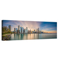 Chicago Skyline at Golden Hour Wall Art