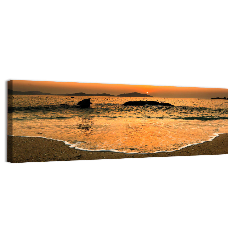 Khanh Hoa Beach Sunset Wall Art