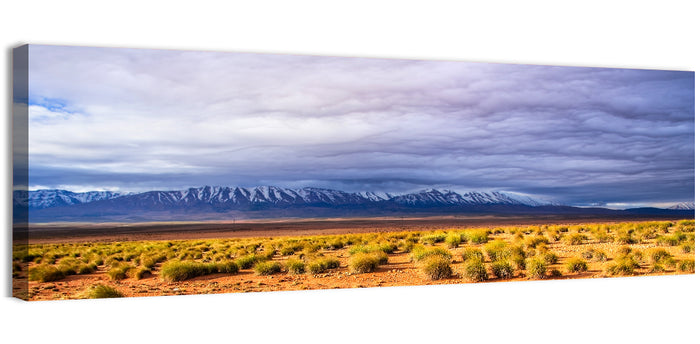 Morocco Stone Desert Wall Art as a canvas print