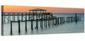 Fairhope Pier at Sunset Wall Art