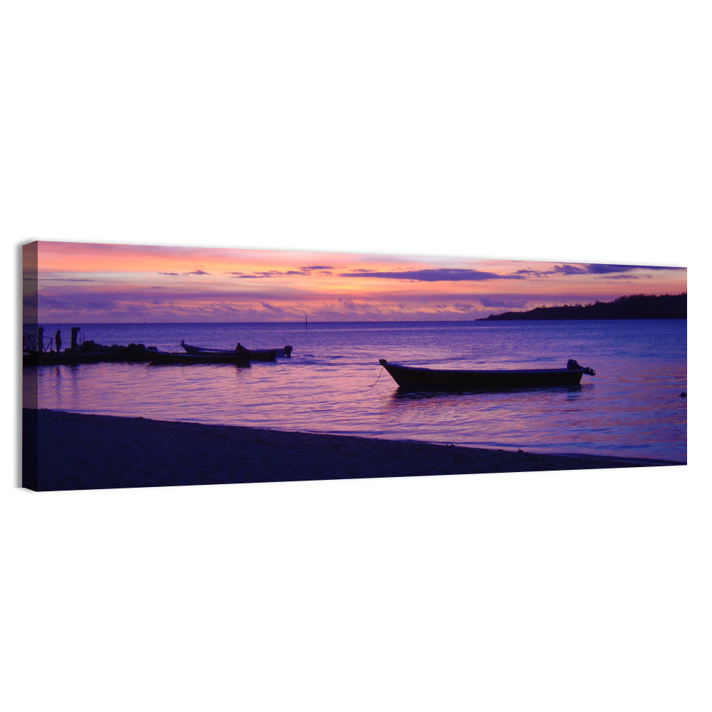 Malolo Island Sunset Wall Art