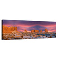 Snow-dusted Monument Valley Sunset Wall Art
