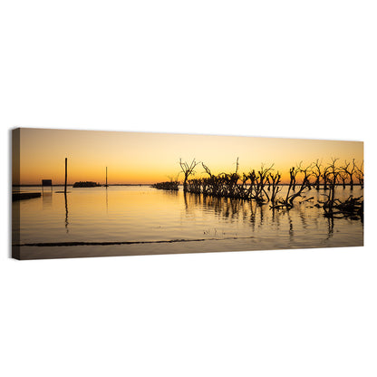 Lake Epecuen Sunset Wall Art