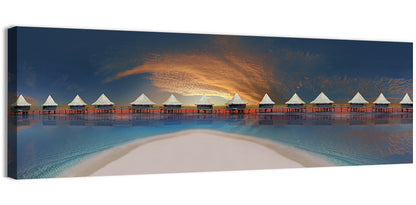 Beach Bungalows Wall Art