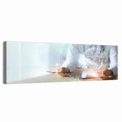 Digital Healthcare Concept Wall Art