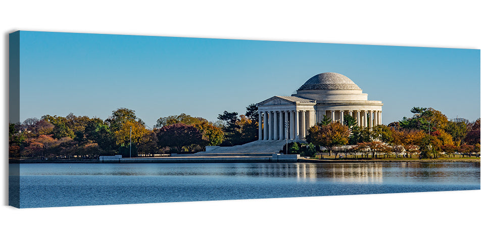 Thomas Jefferson Memorial Reflection Wall Art