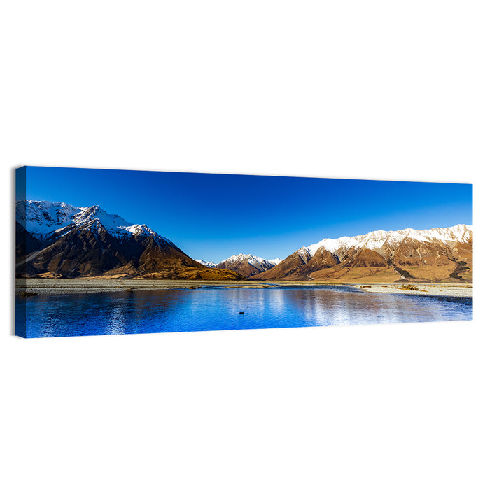 Hopkins River Reflection Wall Art as a canvas print
