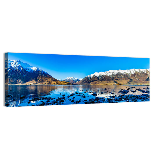 Lake Ohau Mountain Range Wall Art