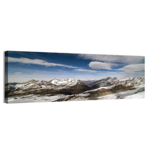 Snowy Alpine Mountains Wall Art