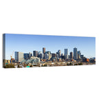 Denver Skyline with Speer Boulevard Bridge Wall Art