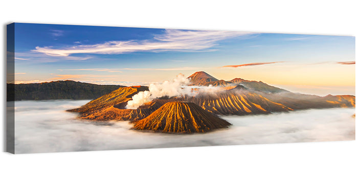 Mount Bromo Sunrise Wall Art as a canvas print