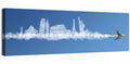 World Tour Cloud Skyline Wall Art